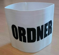 10x Ordnerbinde Ordnerarmbinde Ordner Armbinde Binde Armband Demo Zug 