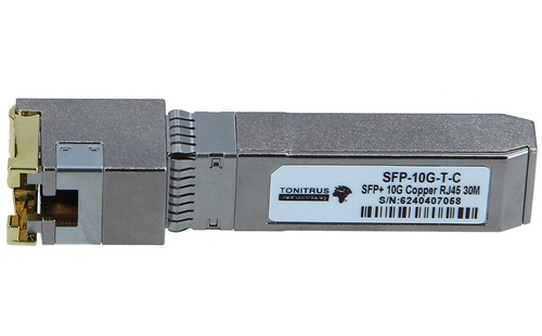 Tonitrus sfp 10g - tonitrus, sfp-10g-t-c