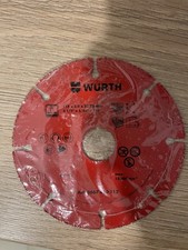 Würth Original: Kreissägeblatt Bohrer Ledertasche Schleifmittel