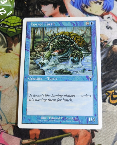 Mtg horned turtle nm - turtle, 🇬🇧