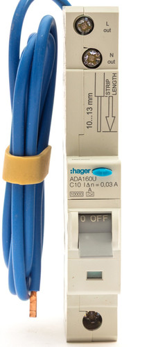 Hager rcbo amp - 10,