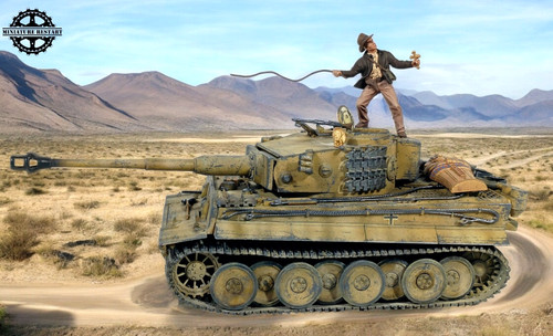 Gebaut built tiger i - built,