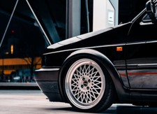 4x BORBET B 7x17 4x100 ET30 Retro Felgen VW Golf 1 2 3  MESH Corrado G60 Jetta