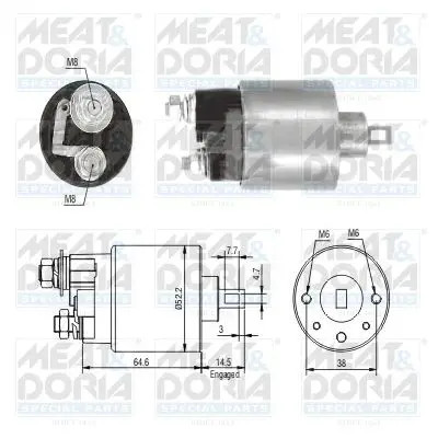 Magnetschalter starter 46235 - starter,