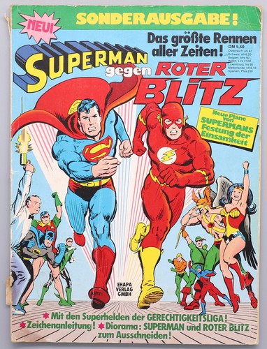 Superman gegen roter blitz - ,