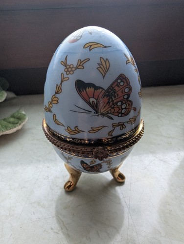 Porzellan dose fabergé - porzellan,