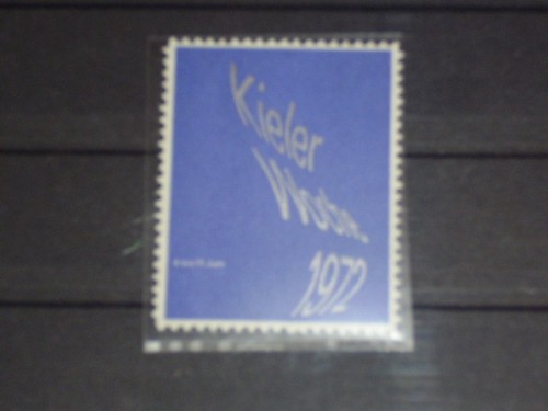 Sondermarke kieler woche - kieler, 04.-
