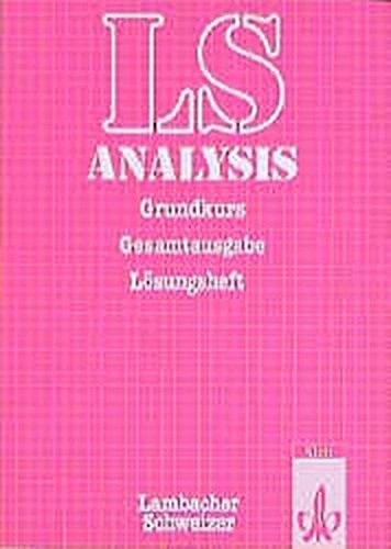 Lambacher schweizer analysis - schweizer,