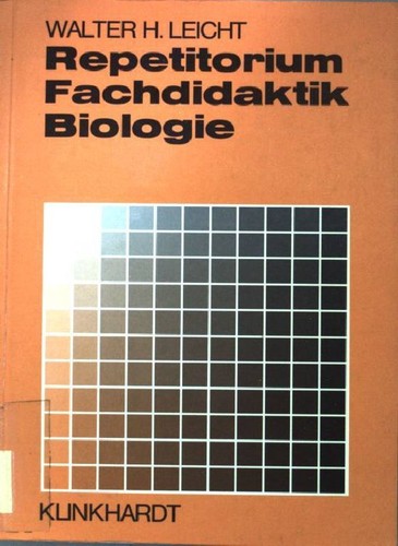Repetitorium fachdidaktik - repetitorium,