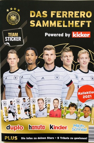 Ferrero sammelheft 2021 team - 2021,