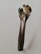 Eiswürfelzange Grillzange Eiswürfel Zange 3er Kralle rostfrei, neuwertig