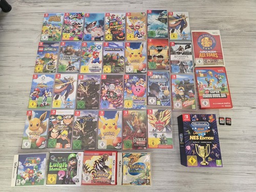 Nintendo spiele sammlung - nintendo, mario