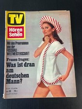 TV Hören und Sehen 30/1966 WM 1966 Winnetou Bad Segeberg KLAUS SCHWARZKOPF Elga