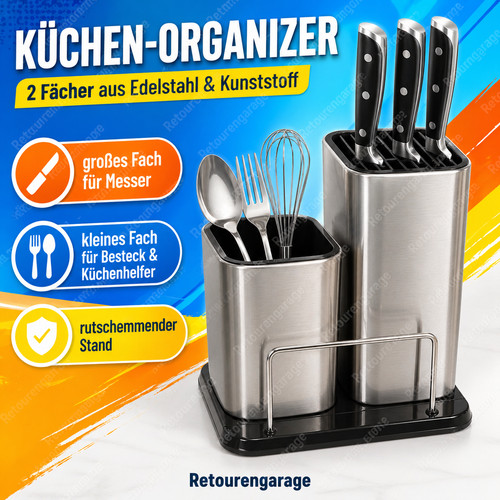 Küchen organizer messerhalter - küchen,