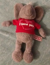 Elefant mit Shirt I love you