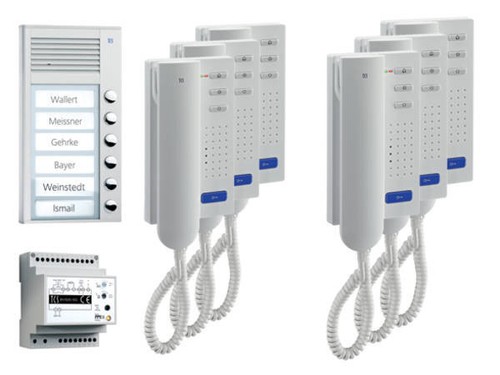Tcs türsprechanlage set - tcs, 6
