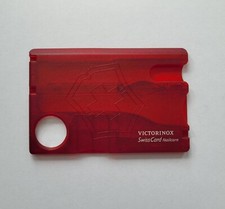 Victorinox Swisscard Swiss Card Nailcare rot transp. NUR Body Karte Ersatzteil