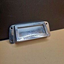 Antik Schubladengriff Etikettenhalter Vintage Möbelgriff Restauration DDR