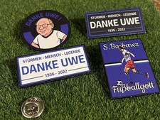 4 Hamburg Fan Pin Anstecker