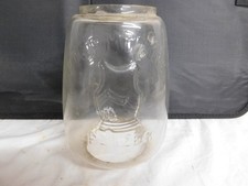 einsatz glas panzer sturmlaterne antik vintage..kein feuerhand bat 