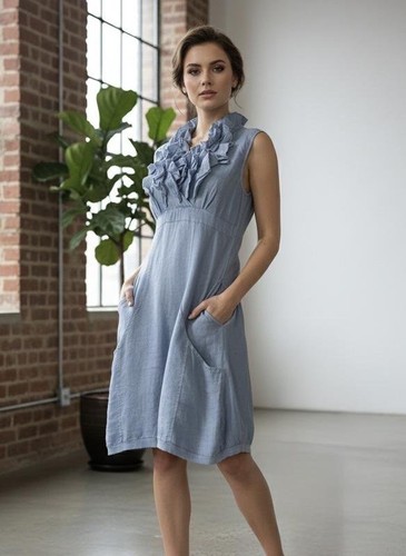 Women piazza italia dress - piazza, blue
