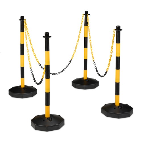 Absperrpfosten mit kette - absperrpfosten,