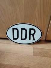 DDR Schild Länderkennzeichen