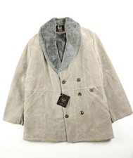 Vintage Deadstock Leder Mantel