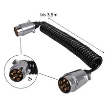 Spiralkabel 3,5m 7-polig