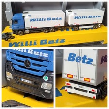 Actros 08 Nr. 22001 Willi Betz Betz  BDF Kühlkoffer Hängerzug CZ mit Kennzeich.