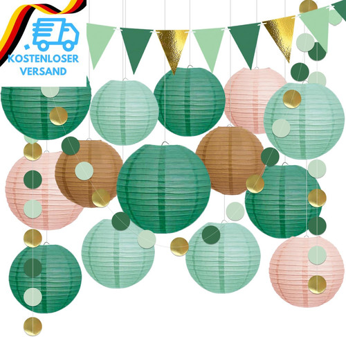 Stück papier lampions - 16,