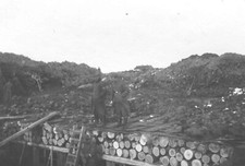 Foto REPRO 15x10 FOTOS 08. Rußland Deutscher Bunker, 1941-42