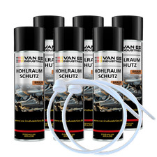 6x Hohlraumschutz braun