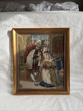 Antike Gobelin schottische