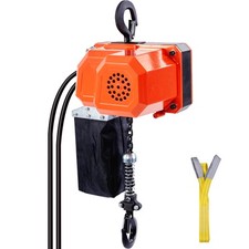 Kettenzug Elektrisch 1-phasig Kranhebezeug 3m Hub Seilzug 149,7kg Hebezug