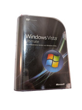 Microsoft Windows Vista Ultimate 32/64 Bit 2 DVDs mit Produktschlüssel