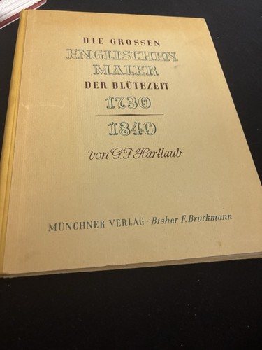 Die grossen englischen - grossen, maler