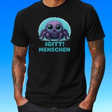 Funshirt spinne mit ekelblick - funshirt,