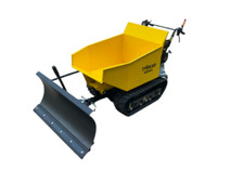 9 PS Raupendumper Kettendumper Mini Dumper 500 kg Tyskar TKD500PRO +Schneeschild