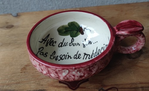 Vintage tastevin probierschale - tastevin,