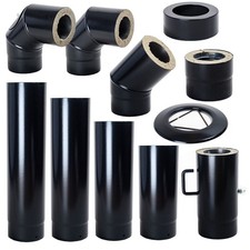 Ofenrohr pellet doppelwandig - pellet,