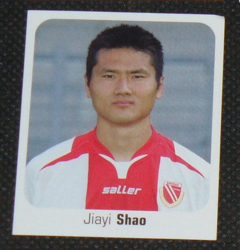 Jiayi shao panini sticker - jiayi,