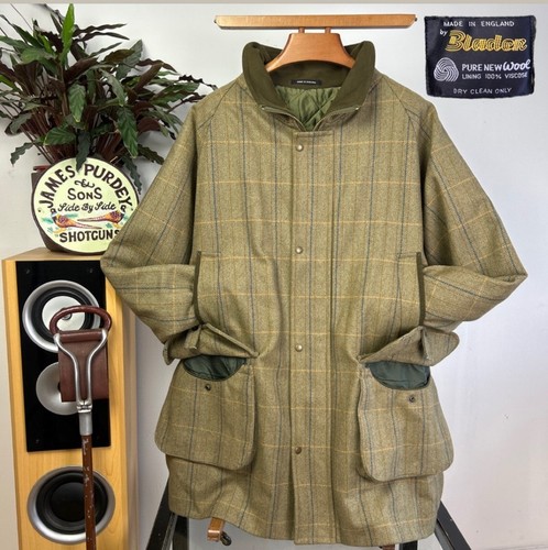 Bladen herren tweed raglan - bladen,