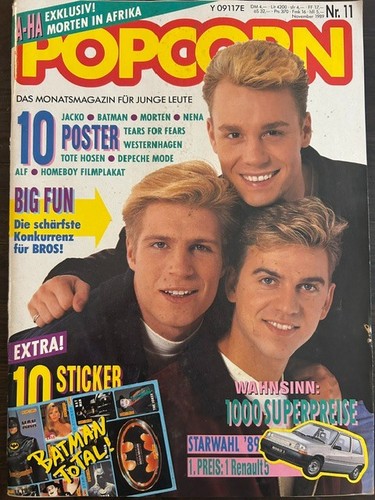 Popcorn 1989 komplett - popcorn,