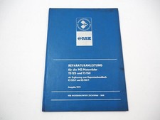 MZ TS125 TS150 Ergänzung zur Reparaturanleitung ES125/1 ES150/1 von 1973