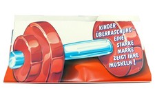 Diorama von den Happy Hippos im Fitness Fieber mit Werbeplakat, noch verbunden