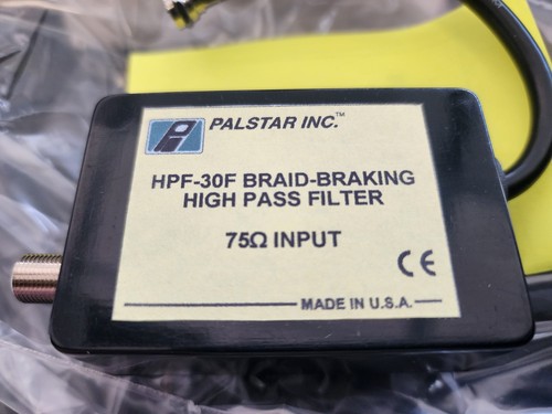 75ohm hpf 30f - braid, braking