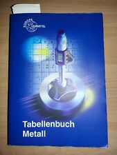 Tabellenbuch Metall mit Formelsammlung