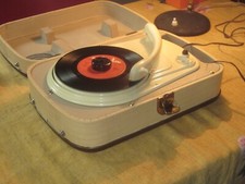 Kofferplattenspieler Perpetuum Ebner 3420 PE Sammlerstück 1955 Ersthand SPIELT