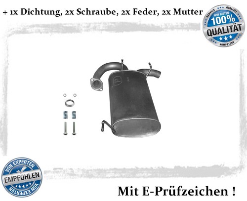 Endschalldämpfer nissan - endschalldämpfer,